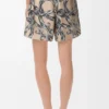 Shorts aus Seide