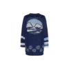 SS21 Großer mehrfarbiger Cardigan in Marineblau S359330Xbr-5095