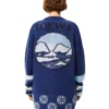 SS21 Großer mehrfarbiger Cardigan in Marineblau S359330Xbr-5095
