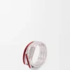 Stapelring aus Sterlingsilber und Emaille