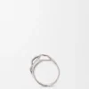 Stapelring aus Sterlingsilber und Emaille