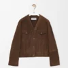 Strickjacke aus Lammfell Strickjacke aus Lammfell