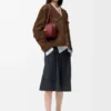 Strickjacke aus Lammfell Strickjacke aus Lammfell