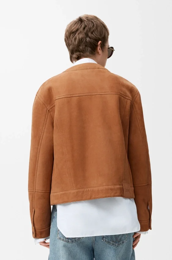 Strickjacke aus Lammfell Strickjacke aus Lammfell