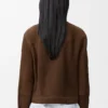 Strickjacke aus Lammfell Strickjacke aus Lammfell