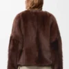 Strickjacke aus Lammfell Strickjacke aus Lammfell