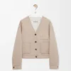 Strickjacke aus Wolle und Kaschmir Strickjacke aus Wolle und Kaschmir