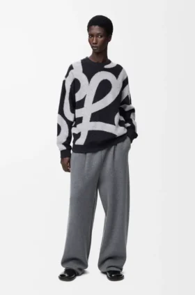Sweatshirt aus Wolle und Baumwolle Sweatshirt aus Wolle und Baumwolle