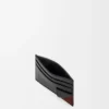 Switch-Kartenetui in schlichtem Design aus geschmeidigem genarbtem Kalbsleder und Wildleder Switch-Kartenetui in schlichtem Design aus geschmeidigem genarbtem Kalbsleder und Wildleder