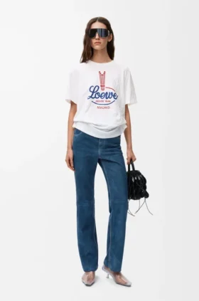 T-Shirt aus Baumwollmischung