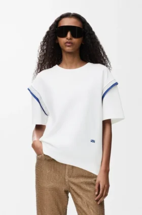 T-Shirt aus Baumwollmischung