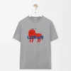 T-Shirt in lockerer Passform aus Baumwolle