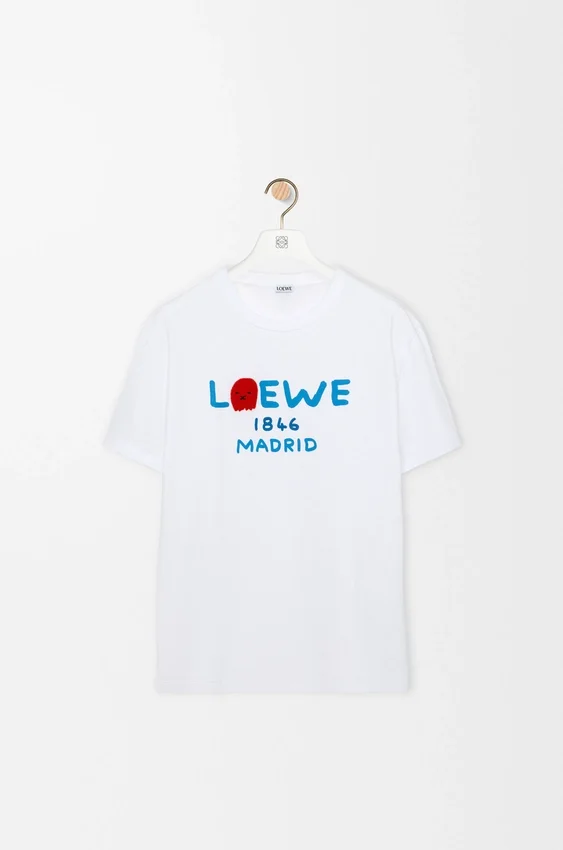 T-Shirt in lockerer Passform aus Baumwolle T-Shirt in lockerer Passform aus Baumwolle