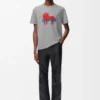 T-Shirt in lockerer Passform aus Baumwolle