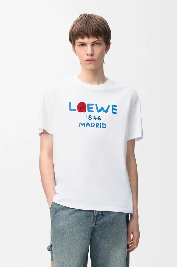 T-Shirt in lockerer Passform aus Baumwolle T-Shirt in lockerer Passform aus Baumwolle