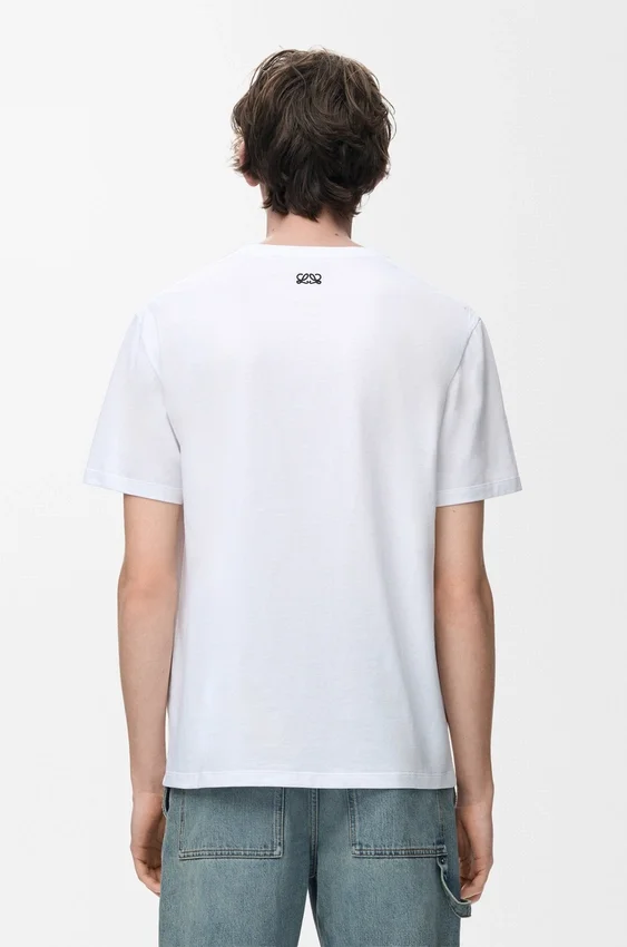 T-Shirt in lockerer Passform aus Baumwolle T-Shirt in lockerer Passform aus Baumwolle
