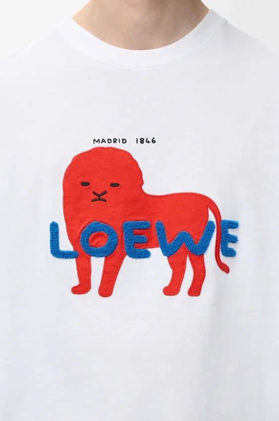 T-Shirt in lockerer Passform aus Baumwolle T-Shirt in lockerer Passform aus Baumwolle