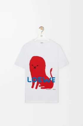T-Shirt in regulärer Passform aus Baumwolle
