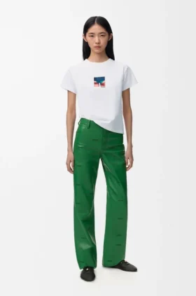 T-Shirt in regulärer Passform aus Baumwolle