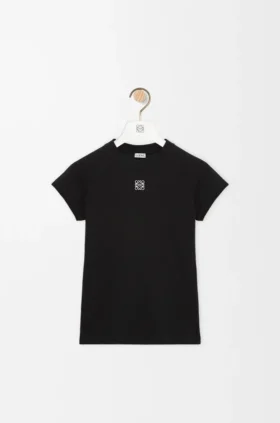 T-Shirt in schmaler Passform aus Baumwollmischung