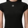 T-Shirt in schmaler Passform aus Baumwollmischung T-Shirt in schmaler Passform aus Baumwollmischung