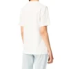 T-Shirt mit Alphabet-Aufdruck, kurzärmelig, weiß S359333Xbp