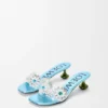 „Toy“-Sandalen mit Kristallblumen aus PVC „Toy“-Sandalen mit Kristallblumen aus PVC