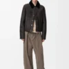 Trucker-Jacke aus Lammfell Trucker-Jacke aus Lammfell