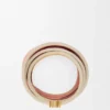 „Twist“-Doppelarmband aus Kalbsleder „Twist“-Doppelarmband aus Kalbsleder