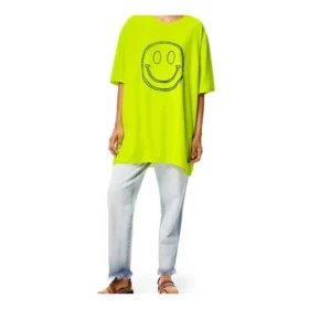 Unisex mit Smiley-Aufdruck Gelb S616341X65-8147