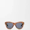 Vintage-Sonnenbrille im Screen-Stil Vintage-Sonnenbrille im Screen-Stil