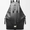 Wandelbarer Rucksack aus klassischem Kalbsleder Wandelbarer Rucksack aus klassischem Kalbsleder