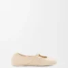Weiche Ballerinas mit „Pebble“-Muster aus Nappa-Lammleder Weiche Ballerinas mit „Pebble“-Muster aus Nappa-Lammleder