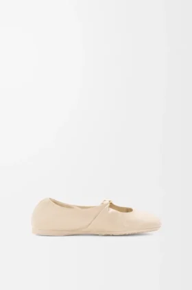Weiche Ballerinas mit „Pebble“-Muster aus Nappa-Lammleder Weiche Ballerinas mit „Pebble“-Muster aus Nappa-Lammleder
