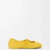 Weiche Ballerinas mit „Pebble“-Muster aus Nappa-Lammleder Weiche Ballerinas mit „Pebble“-Muster aus Nappa-Lammleder