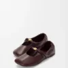 Weiche Ballerinas mit „Pebble“-Muster aus Nappa-Lammleder Weiche Ballerinas mit „Pebble“-Muster aus Nappa-Lammleder