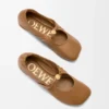 Weiche Ballerinas mit „Pebble“-Muster aus Nappa-Lammleder Weiche Ballerinas mit „Pebble“-Muster aus Nappa-Lammleder