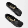 Weiche Ballerinas mit „Pebble“-Muster aus Nappa-Lammleder Weiche Ballerinas mit „Pebble“-Muster aus Nappa-Lammleder