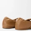 Weiche Ballerinas mit „Pebble“-Muster aus Nappa-Lammleder Weiche Ballerinas mit „Pebble“-Muster aus Nappa-Lammleder