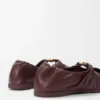 Weiche Ballerinas mit „Pebble“-Muster aus Nappa-Lammleder Weiche Ballerinas mit „Pebble“-Muster aus Nappa-Lammleder