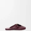 Weiche „Pebble“-Pantolette aus Nappa-Lammleder Weiche „Pebble“-Pantolette aus Nappa-Lammleder