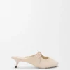 Weiche „Pebble“-Pantolette aus Nappa-Lammleder Weiche „Pebble“-Pantolette aus Nappa-Lammleder