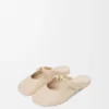 Weiche „Pebble“-Pantolette aus Nappa-Lammleder Weiche „Pebble“-Pantolette aus Nappa-Lammleder