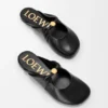 Weiche „Pebble“-Pantolette aus Nappa-Lammleder Weiche „Pebble“-Pantolette aus Nappa-Lammleder
