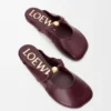 Weiche „Pebble“-Pantolette aus Nappa-Lammleder Weiche „Pebble“-Pantolette aus Nappa-Lammleder