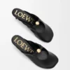 Weiche „Pebble“-Pantolette aus Nappa-Lammleder Weiche „Pebble“-Pantolette aus Nappa-Lammleder