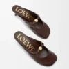 Weiche „Pebble“-Pantolette aus Nappa-Lammleder Weiche „Pebble“-Pantolette aus Nappa-Lammleder
