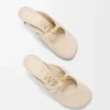 Weiche „Pebble“-Pantolette aus Nappa-Lammleder Weiche „Pebble“-Pantolette aus Nappa-Lammleder