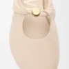 Weiche „Pebble“-Pantolette aus Nappa-Lammleder Weiche „Pebble“-Pantolette aus Nappa-Lammleder