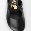 Weiche „Pebble“-Pantolette aus Nappa-Lammleder Weiche „Pebble“-Pantolette aus Nappa-Lammleder